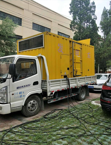 山海关发电车出租-柴油发电机组排烟系统设计要求及其考虑因素